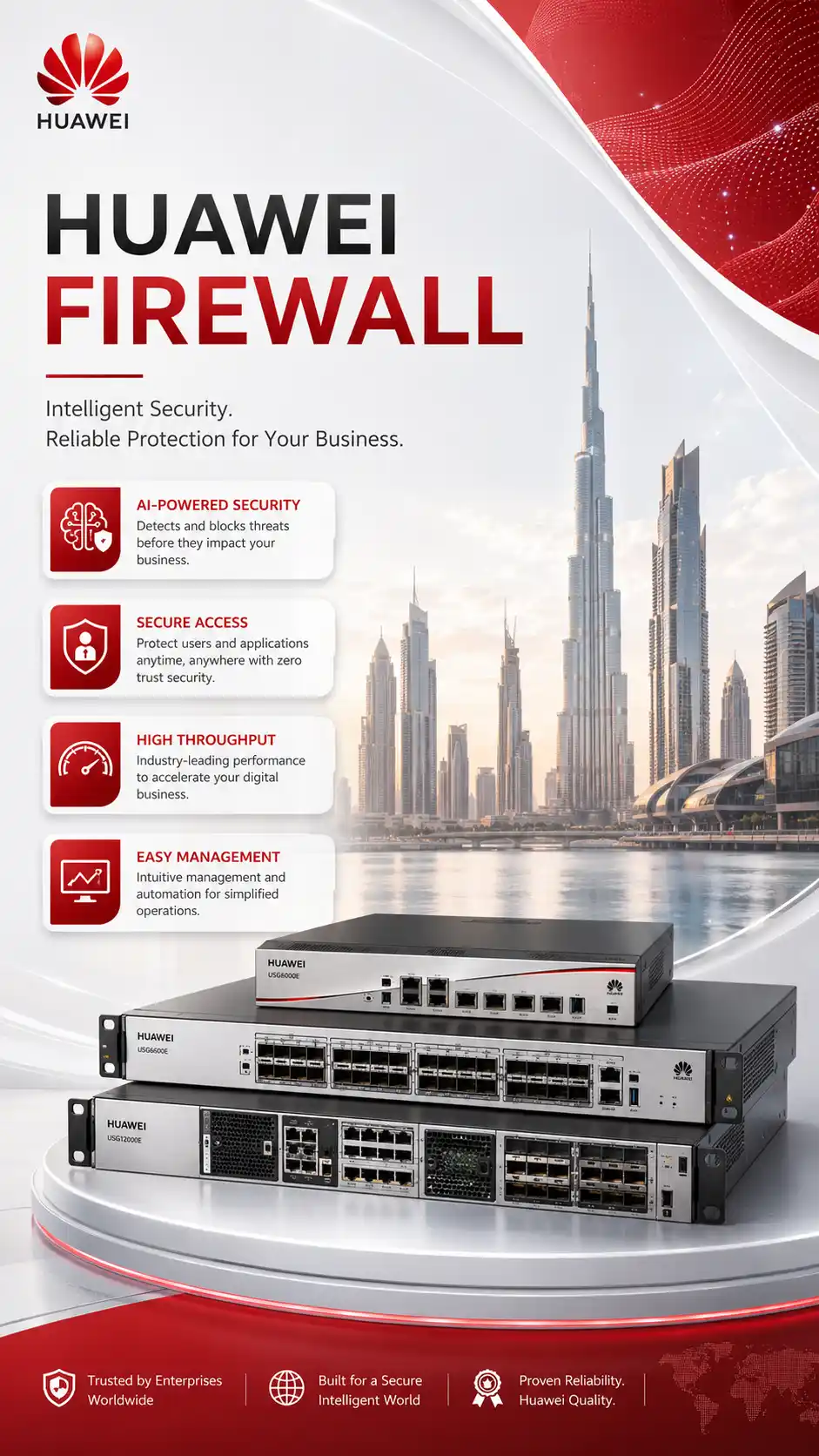 Huawei Firewall firewall Dubai supply installation configuration and support