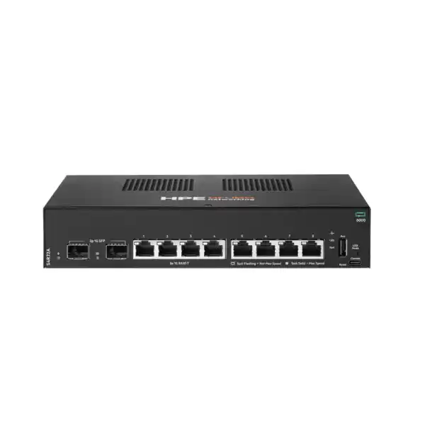 hpe aruba networking cx 6000 8 port poe switch dubai